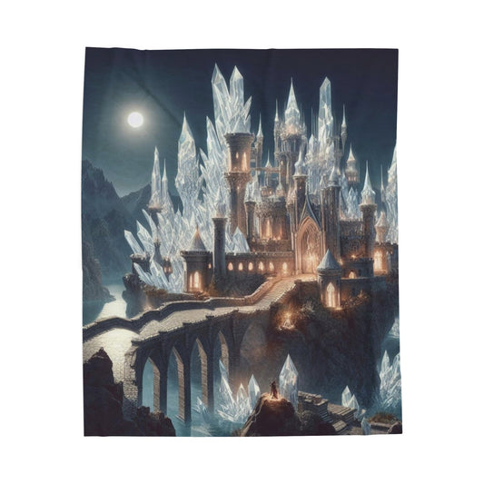 Crystal Palace Velveteen Plush Blanket