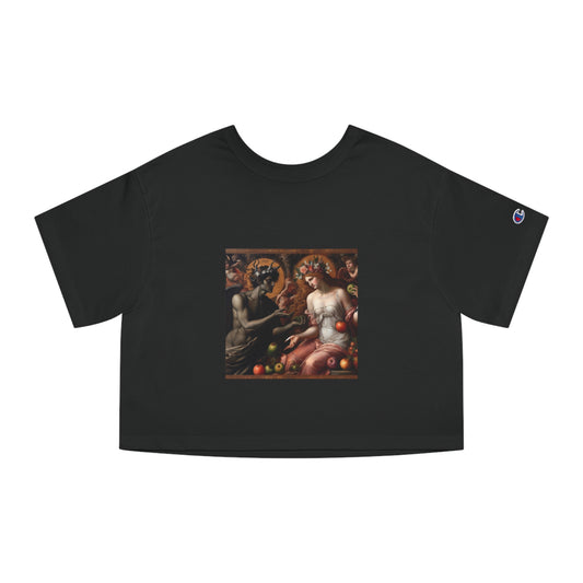 Greek Gods Women's Cropped T-Shirt