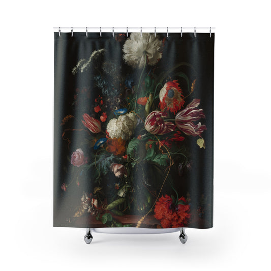 Vase of Flowers Shower Curtains