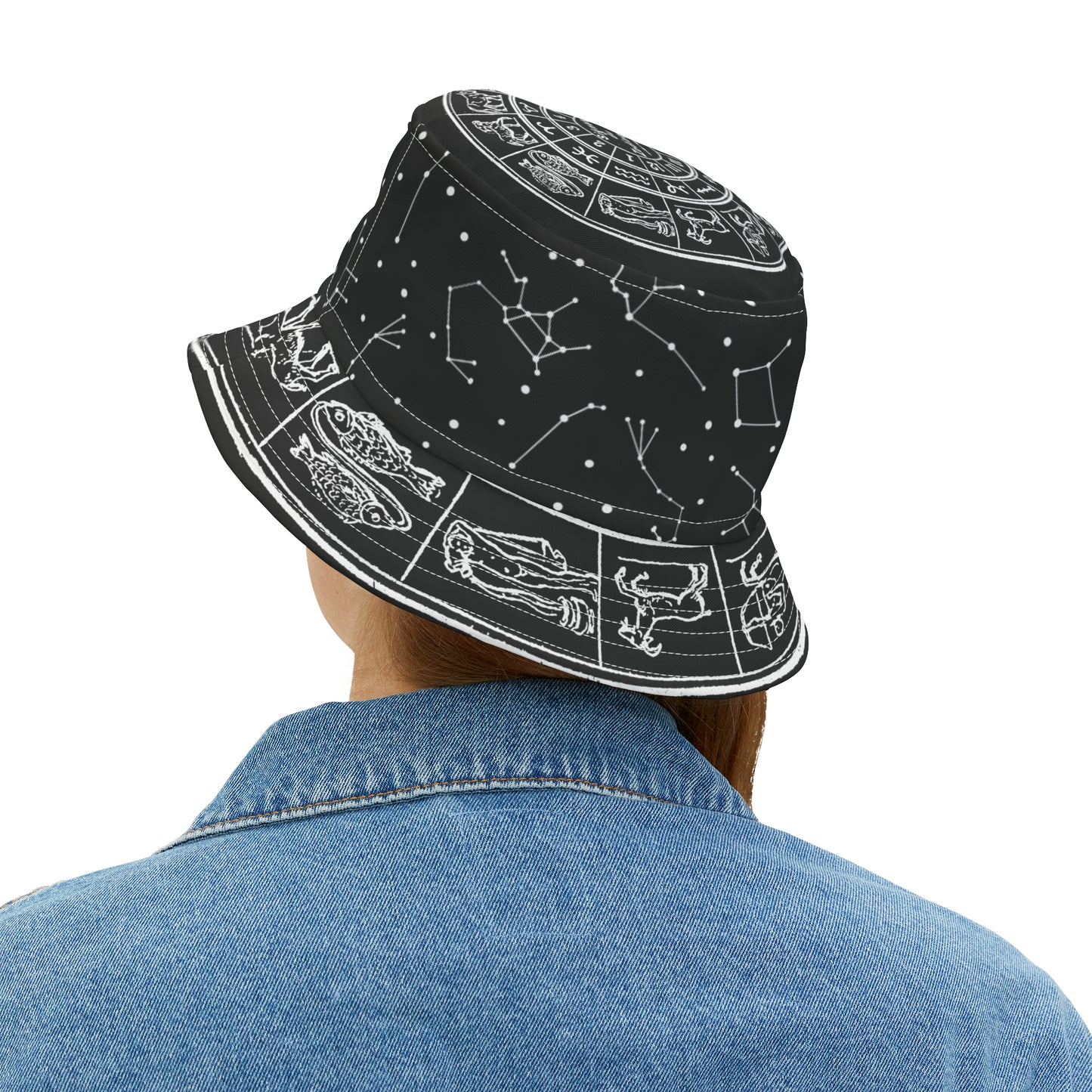 Zodiac Constellation Bucket Hat (AOP)