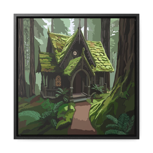 Moss House Gallery Canvas Wraps, Square Frame