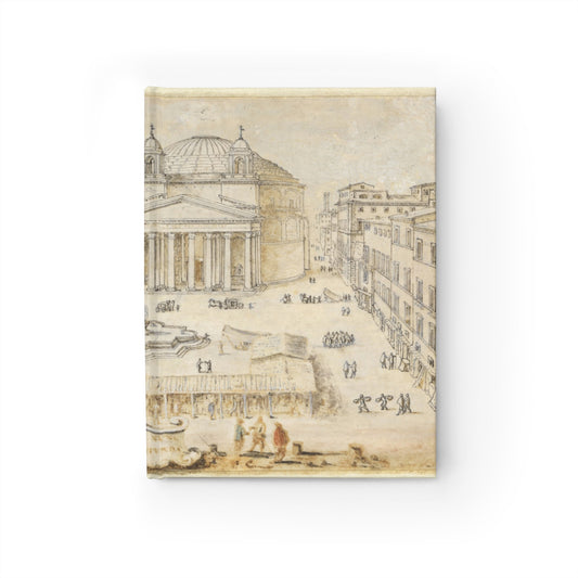 View of Pantheon, Rome Sketchbook Journal