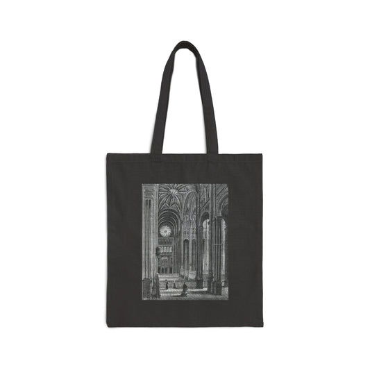 Cathedral Cotton Canvas Tote Bag